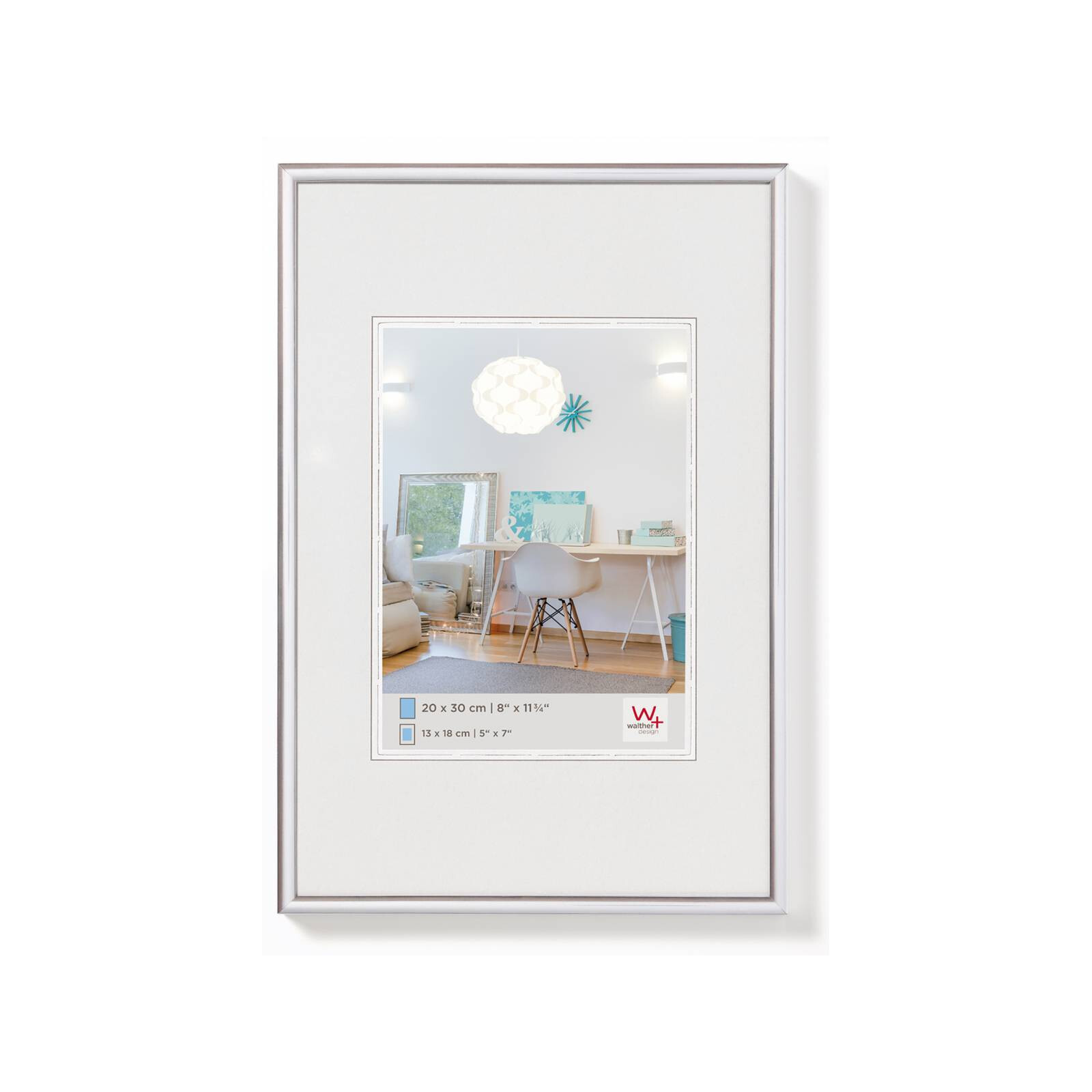 New Lifestyle 40x60 Kunststoff silber