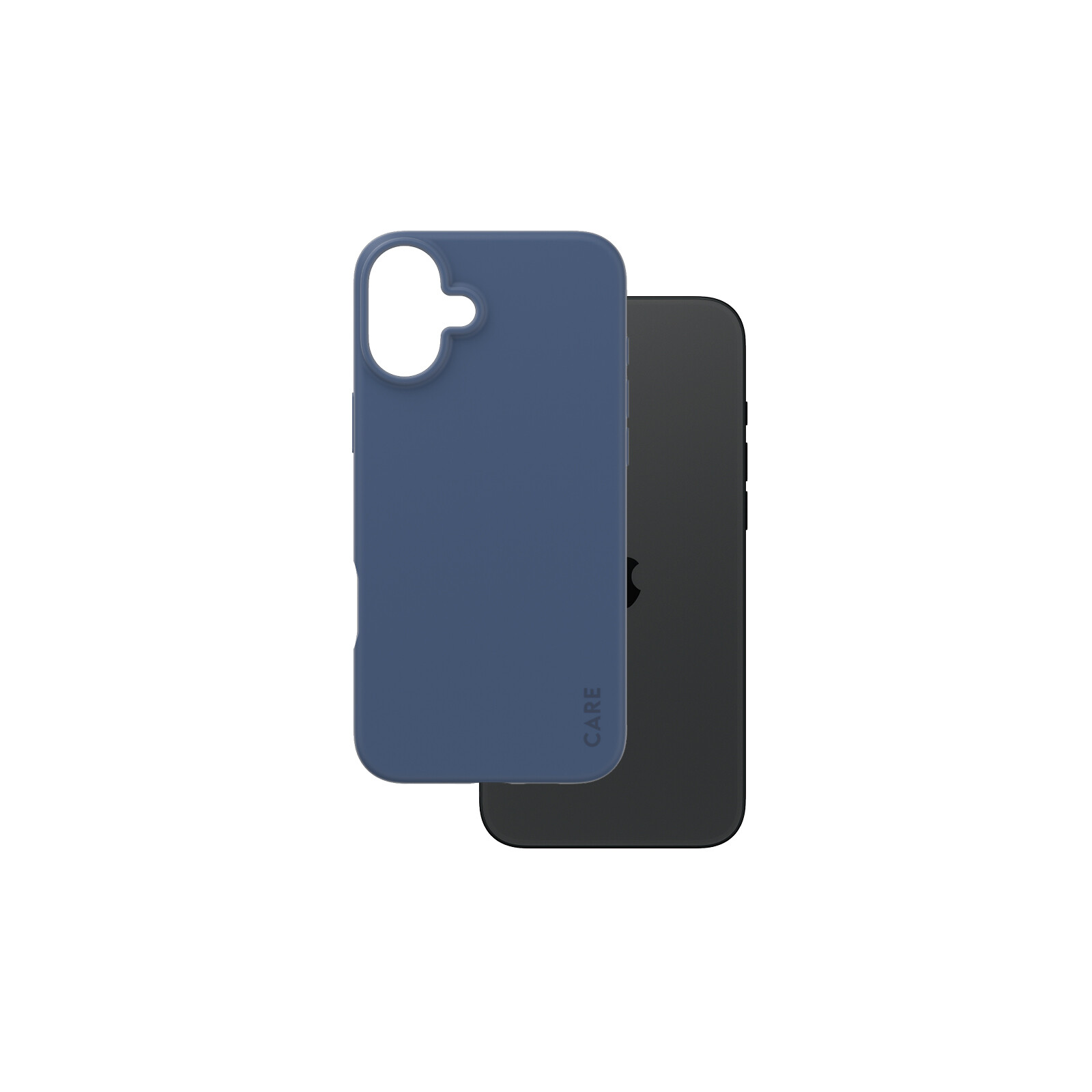 Care Back Cover Fashion Apple iPhone 16 Plus blau