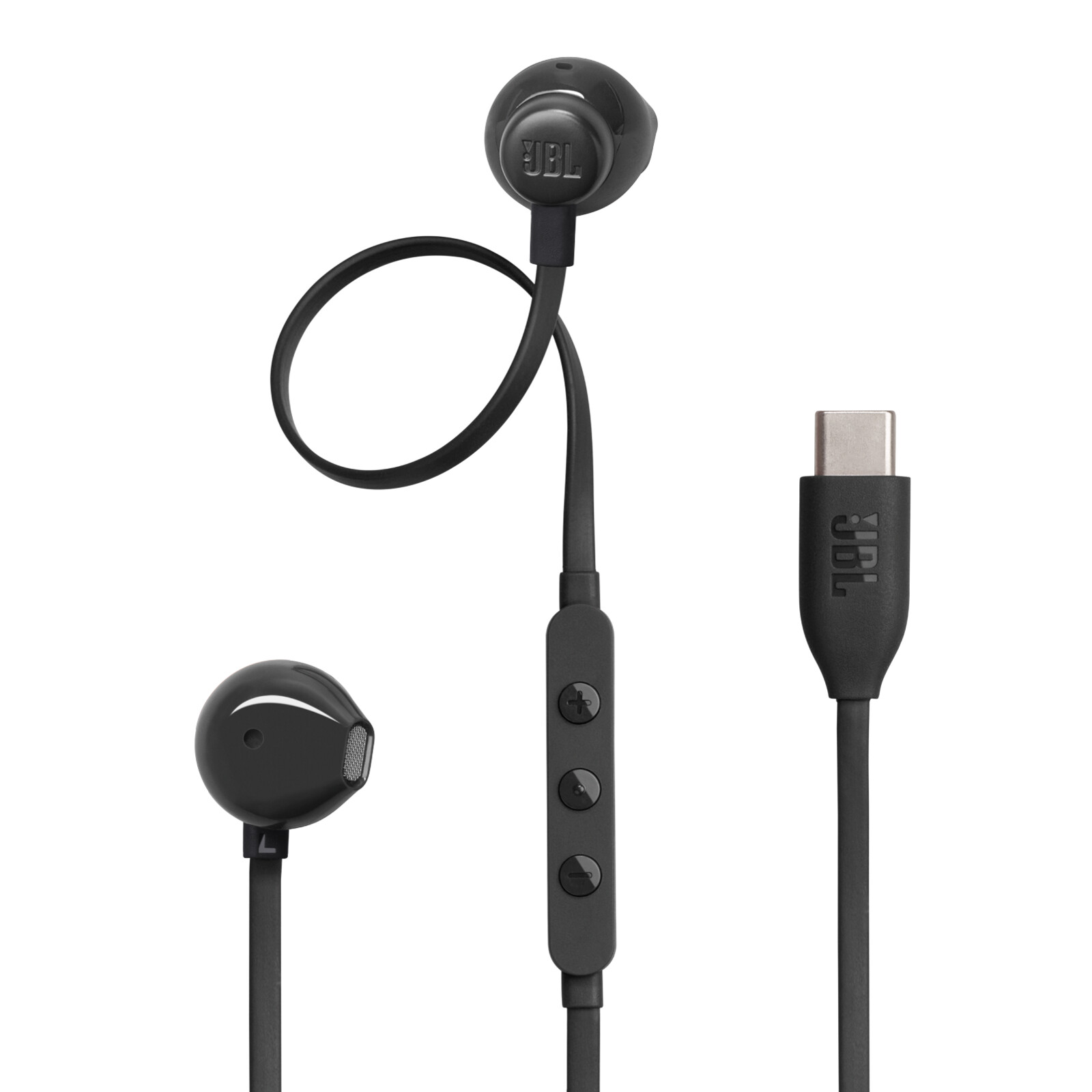 JBL Tune 305C kabelgebundener USB-C In-Ear Kopfh&ouml;rer schwarz