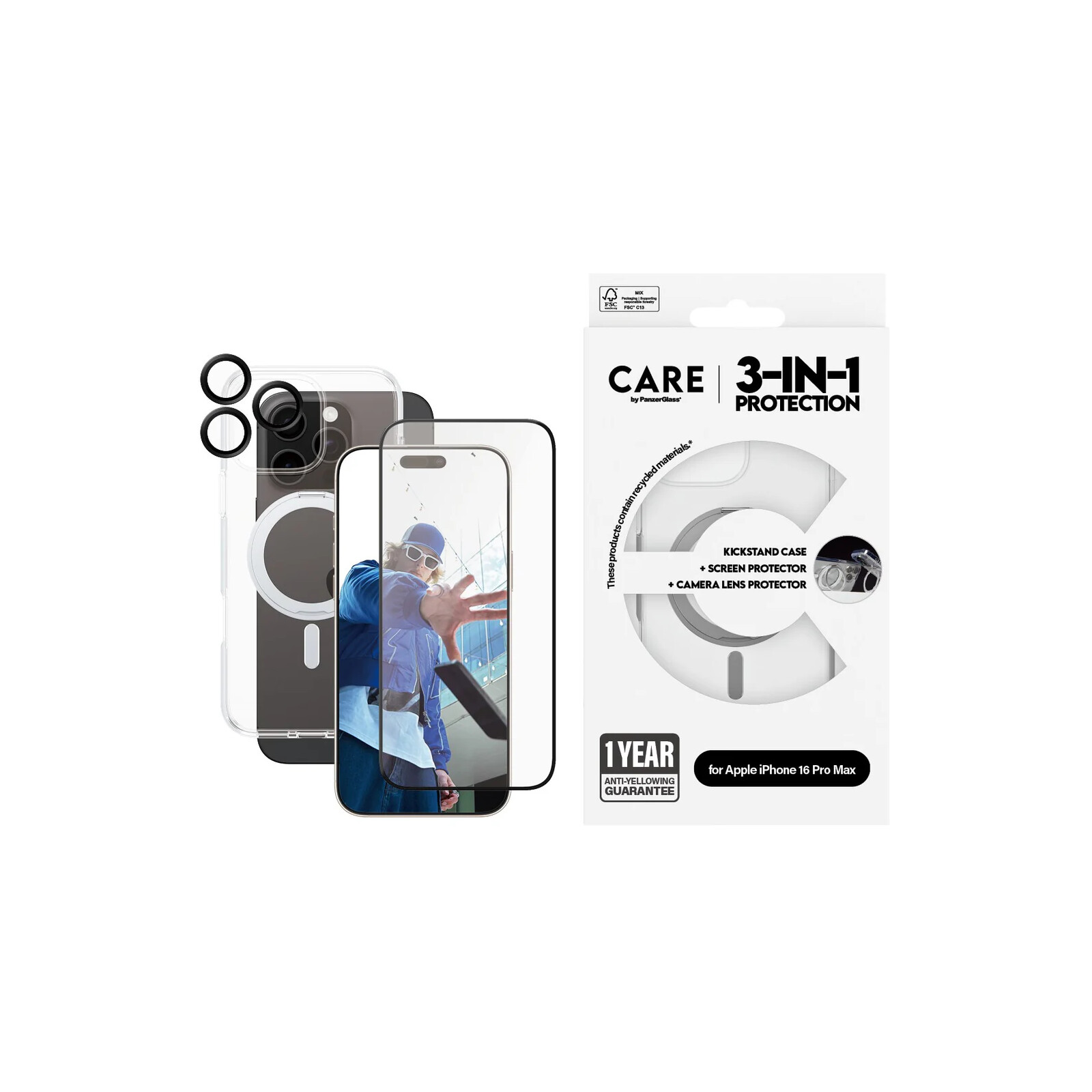 Care Feature 3-in-1 Pack Apple iPhone 16 Pro Max