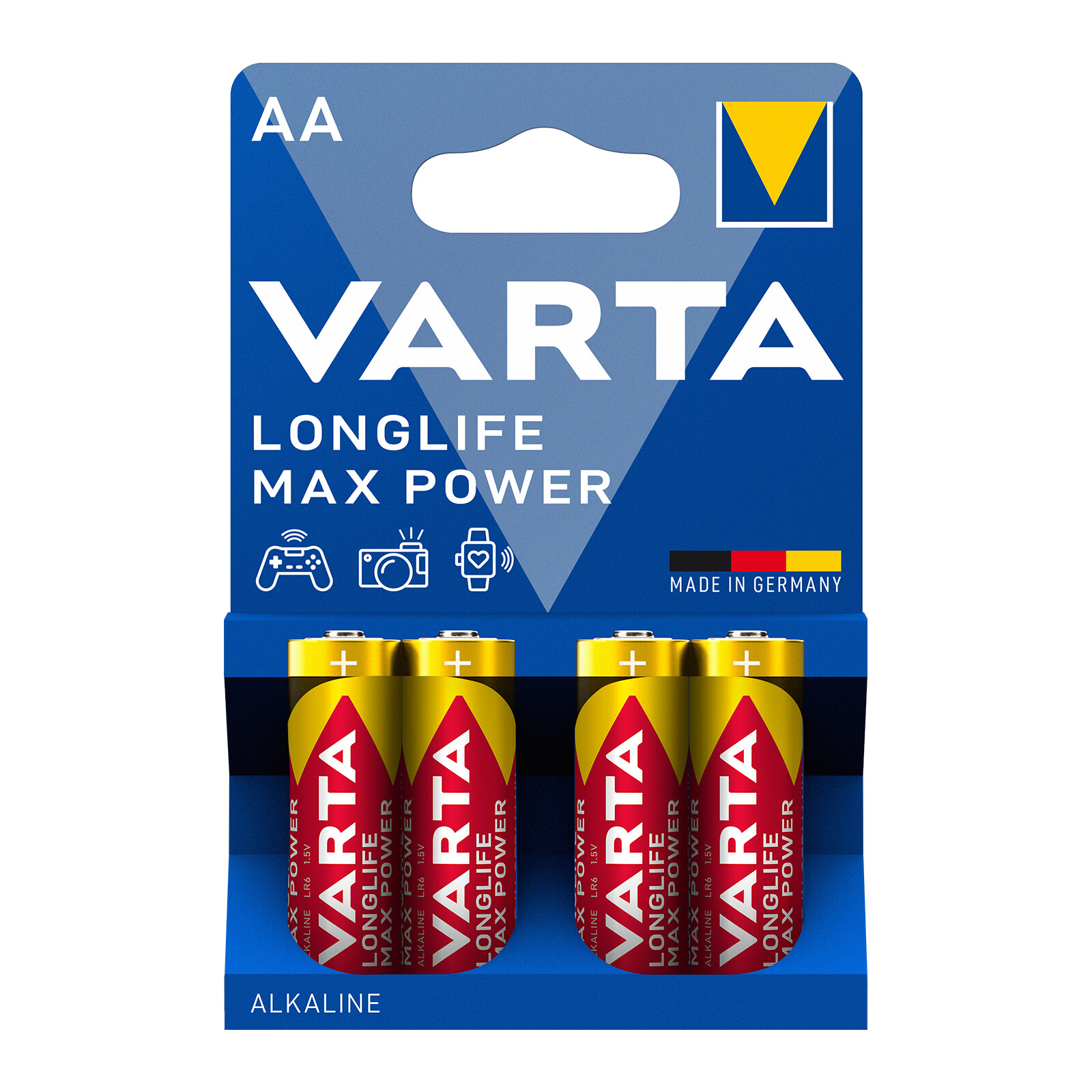 Varta 4706 AA Longlife Max Power 4er