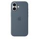 Apple iPhone 17 Silicone Case mit MagSafe Anchor Blue