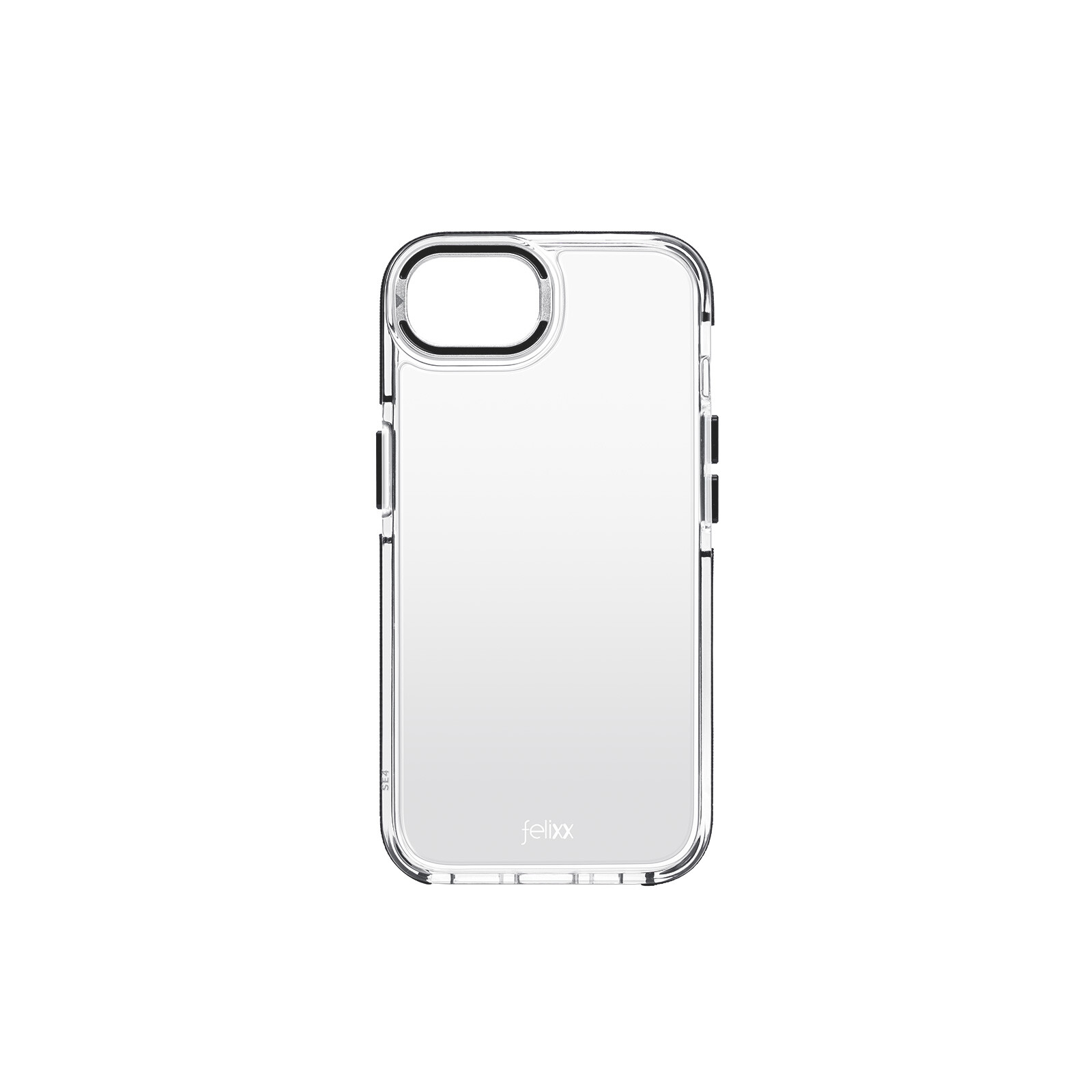 Felixx Back Shockproof mit Stand Apple iPhone SE4 Black
