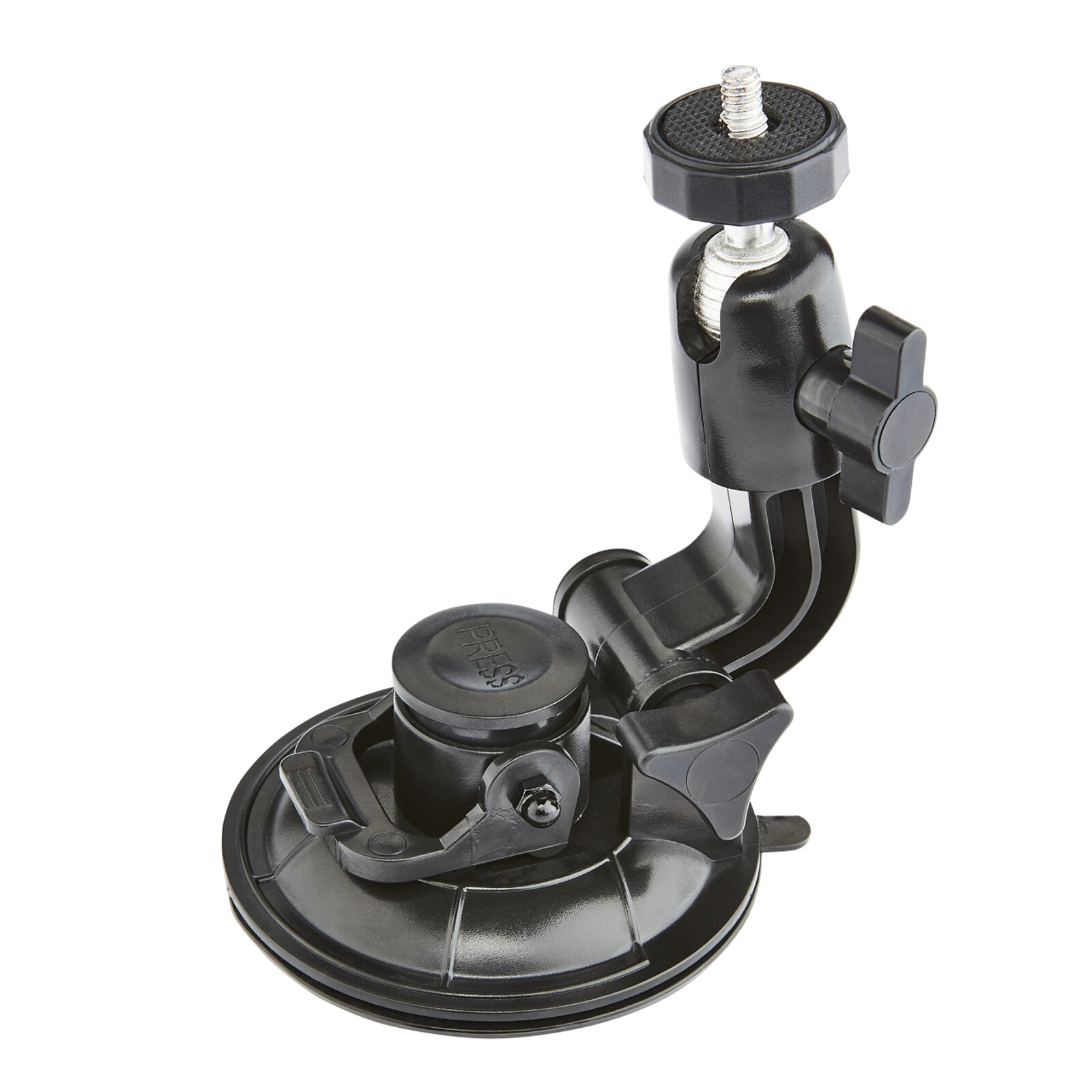 mantona Saugnapf Halterung XL 1/4 Zoll+GoPro Mount