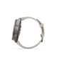 Garmin Fenix 9 Pro inReach 43mm Titan Silikonband Nebelgrau/Sandstein