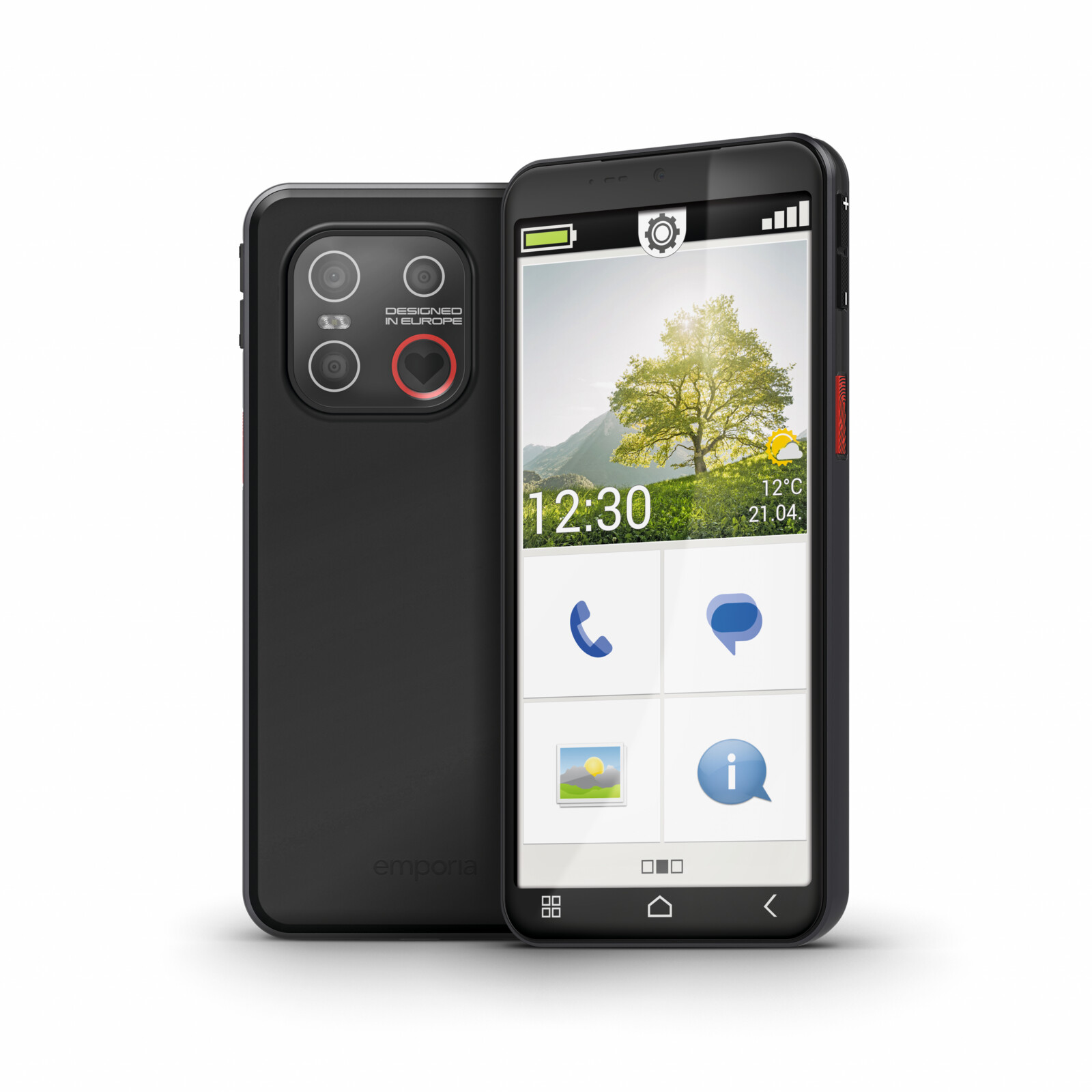 Emporia Smart 7 mini LTE Schwarz