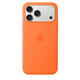 Apple iPhone 17 Pro Max Silicone Case mit MagSafe Orange