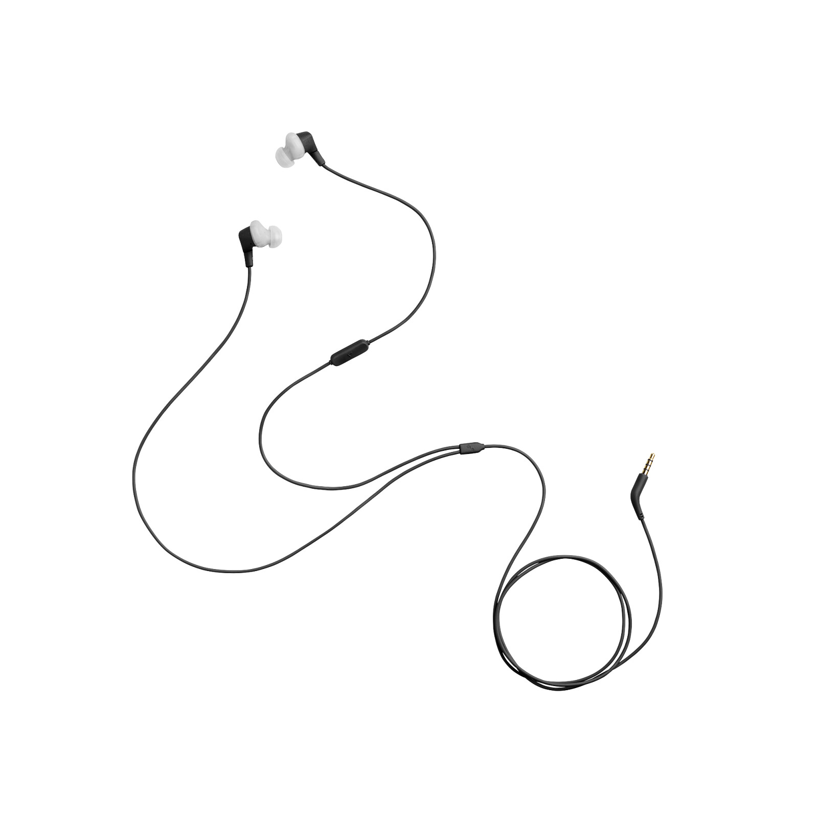 JBL Endurance RUN 3C In-Ear-Sport Kopfhörer mit Kabel Schwarz