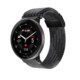 Polar Wechselband 20mm geflochten Garn schwarz S-L