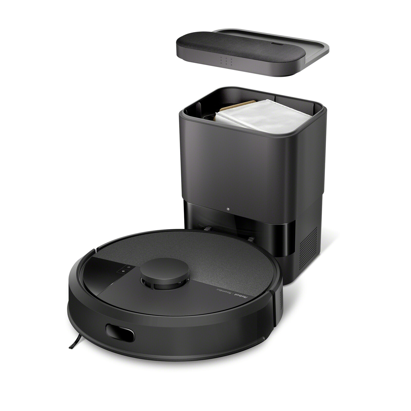 iRobot Roomba 105 Combo Plus Roboter schwarz