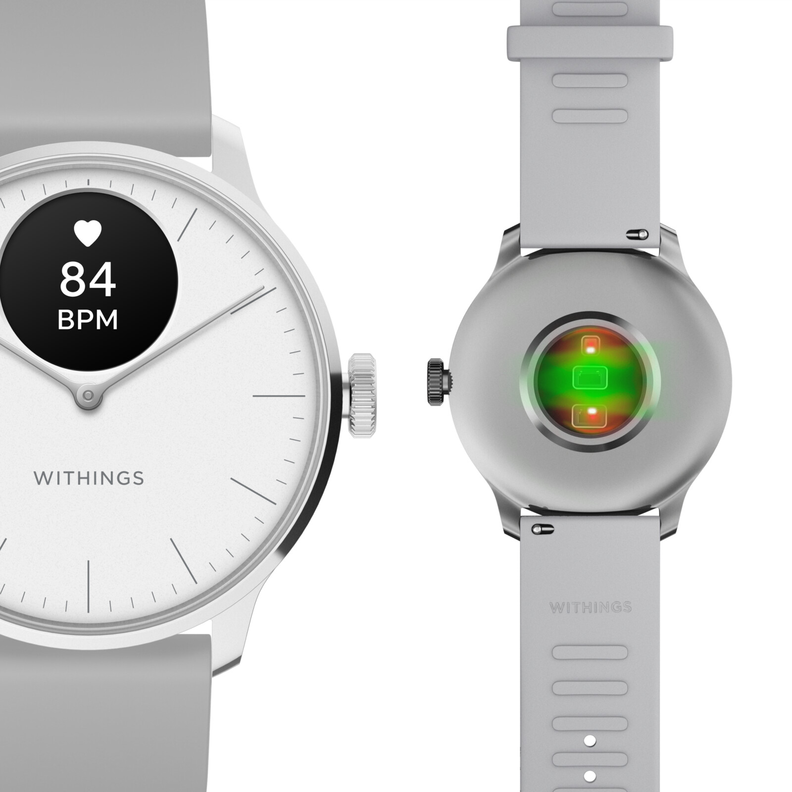 Withings Scanwatch light 37mm wei&szlig;
