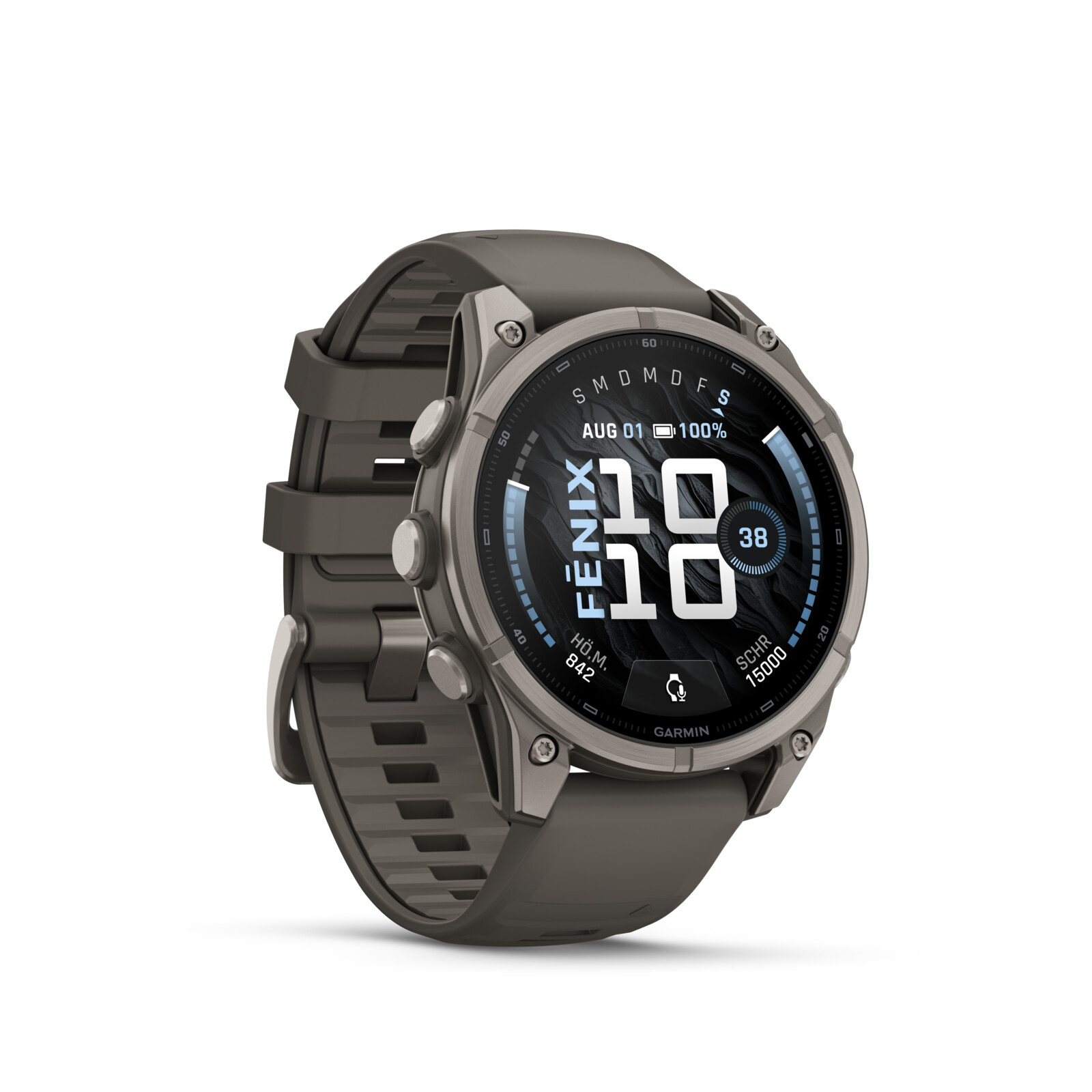 Garmin Fenix 9 47mm Kieselgrau/Titan