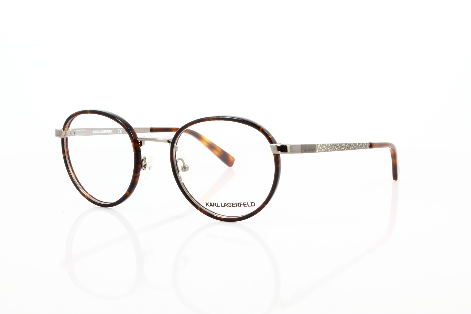 Karl Lagerfeld KL 288 013 Metallbrille Rund