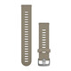 Garmin Uhrenarmband Forerunner 20mm Silikon Sand