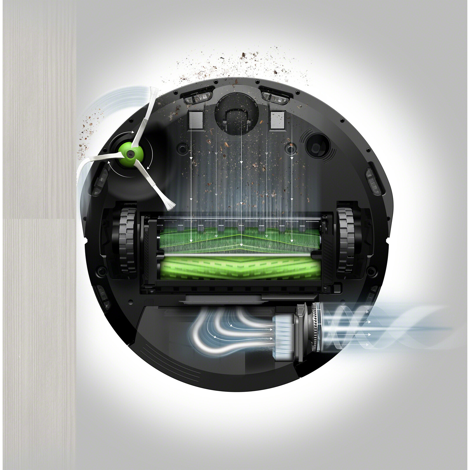iRobot 3 Seitenb&uuml;rsten