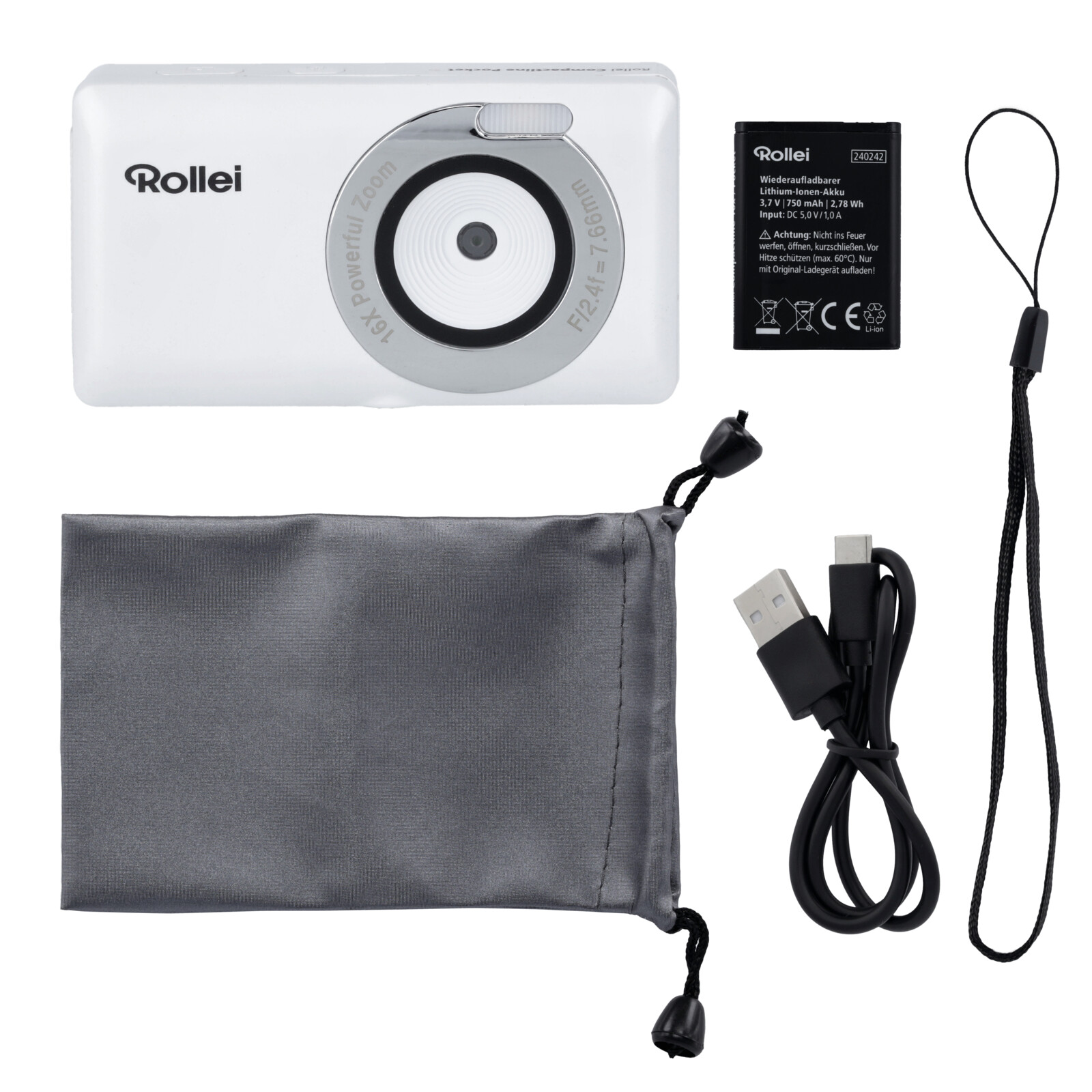 Rollei Compactline Pocket Weiß