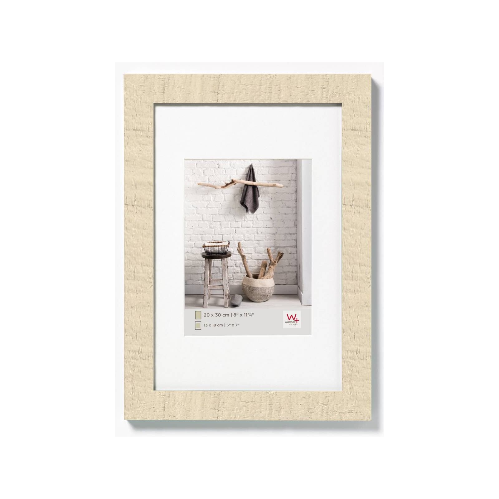Bilderrahmen Home 30x40cm Holz creme