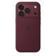 Apple iPhone 18 Pro Silikon Case mit MagSafe Burgundy