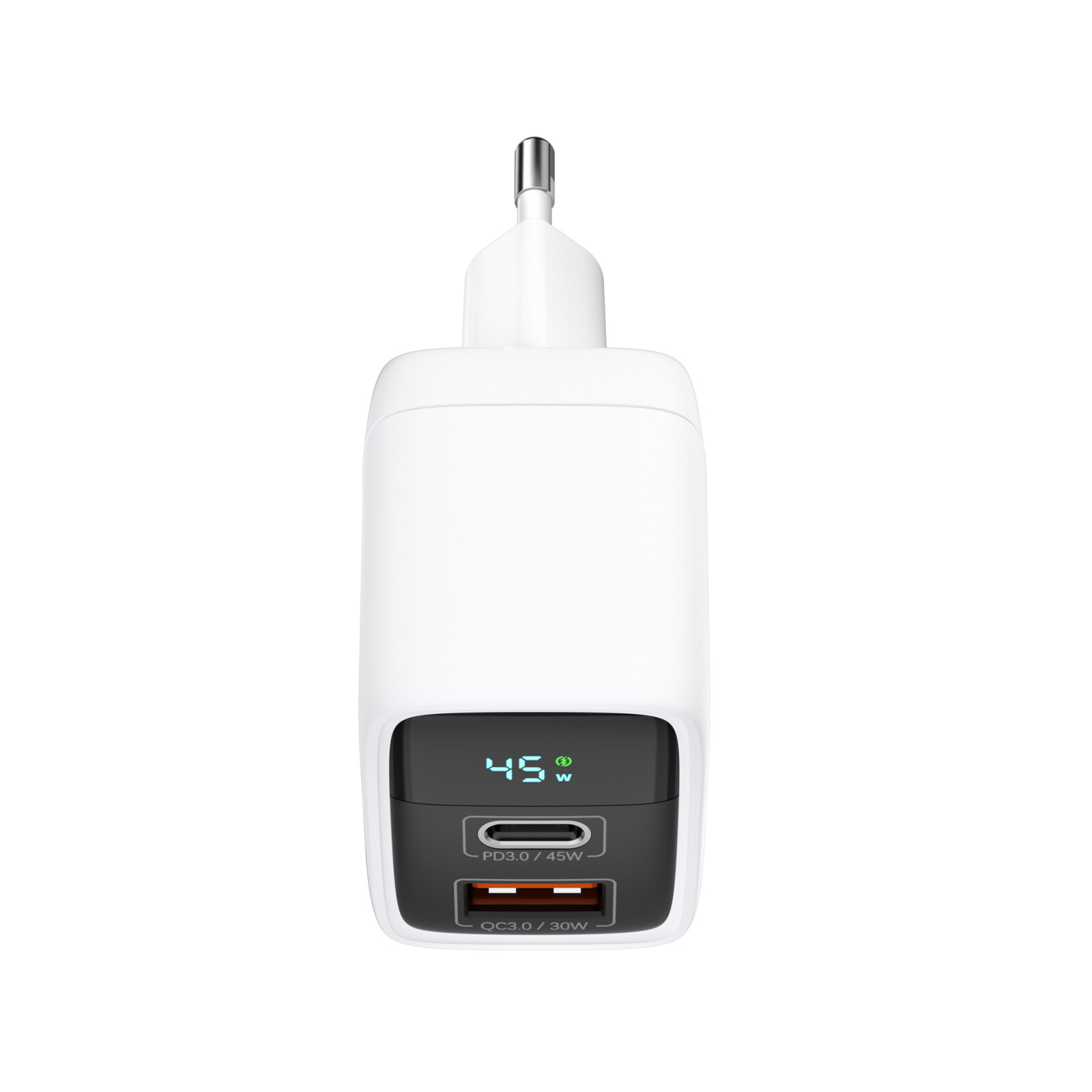 Felixx LED Display 45W Travel Charger Wei&szlig;