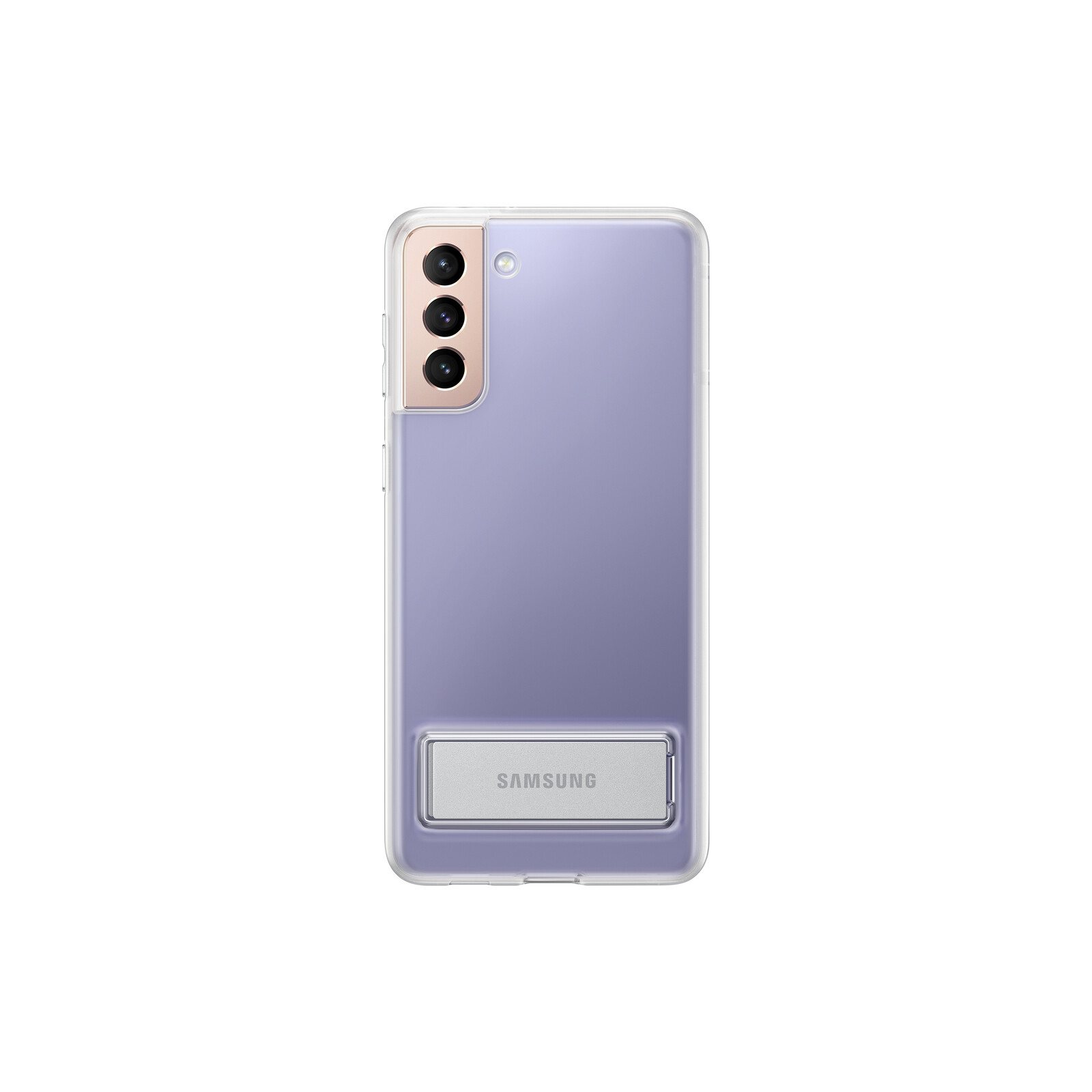 Samsung Back Cover Standing Galaxy S21+ clear