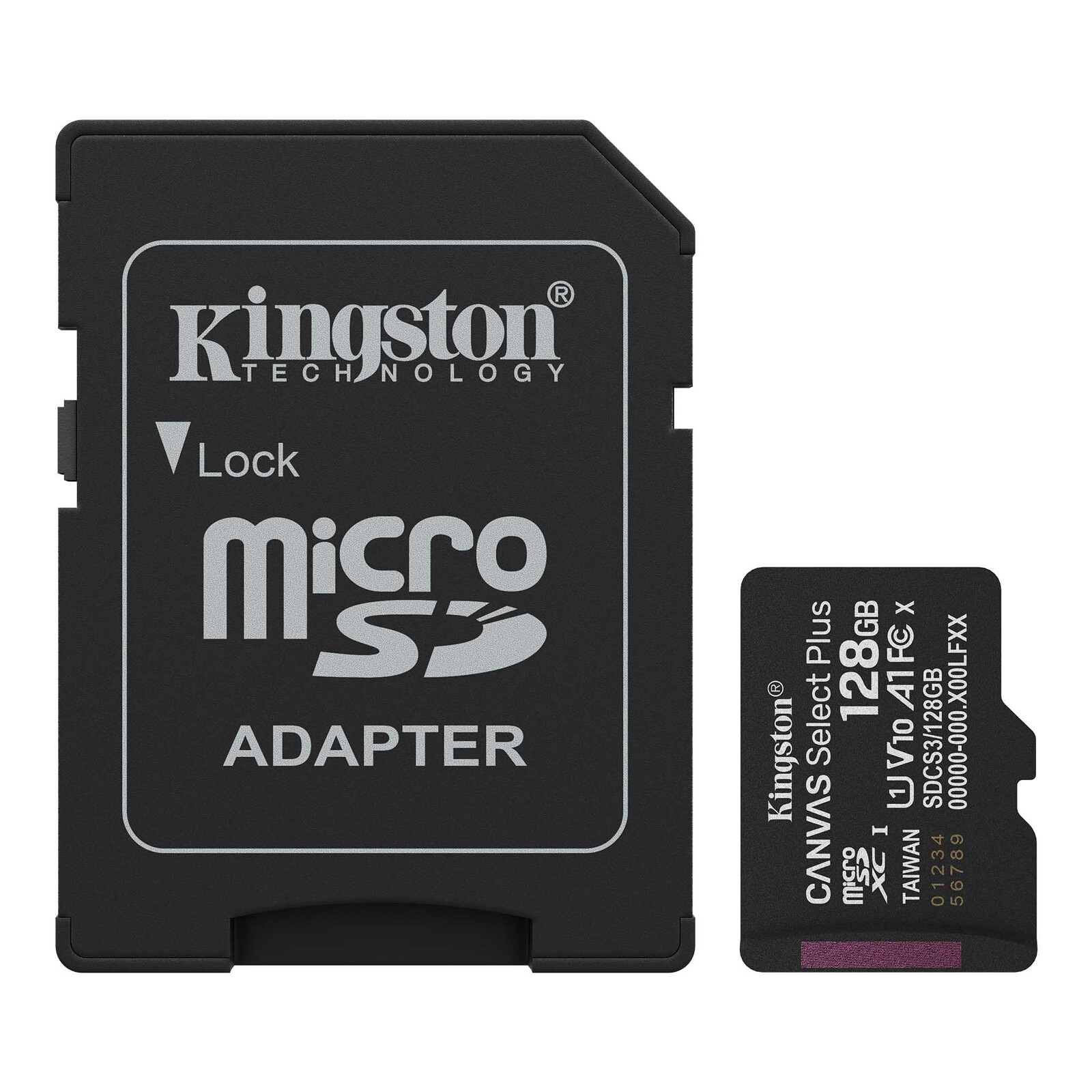 Kingston mSDXC 128GB Canvas Select Plus