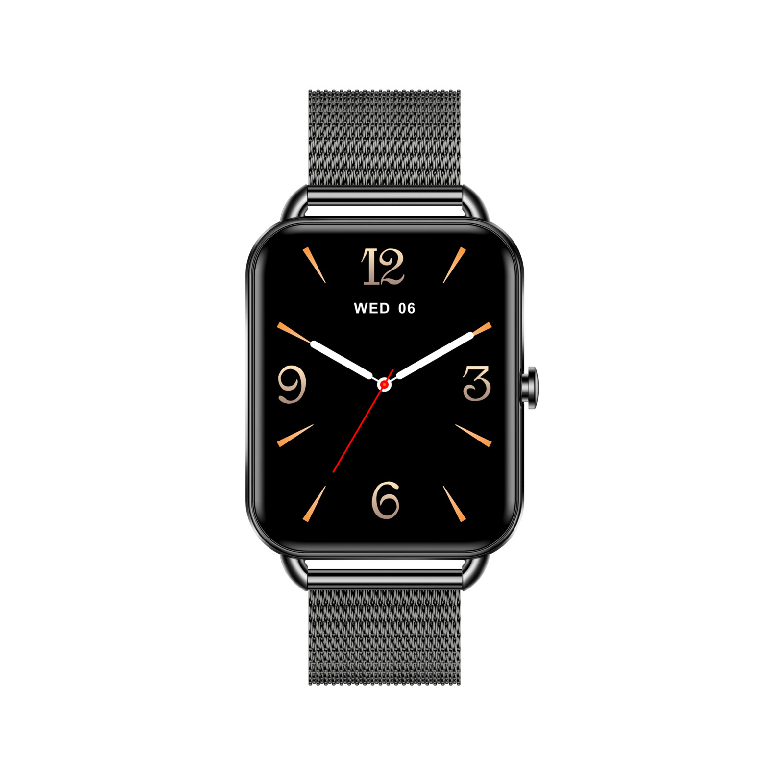 Felixx Smartwatch F606, Amoled 1.65, LADY, black