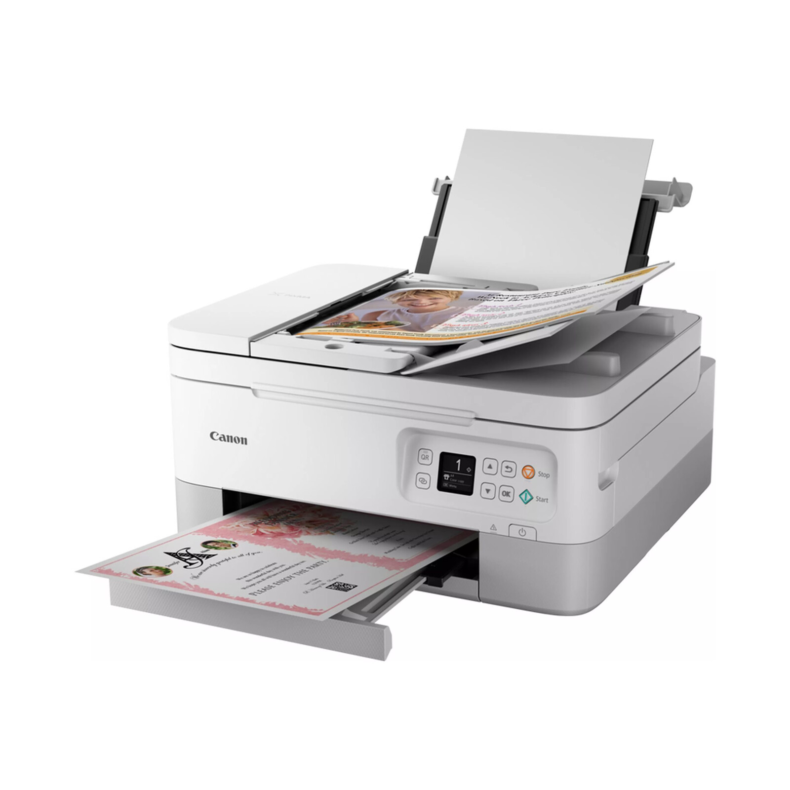 Canon Pixma Inkjet Drucker 3in1 wei&szlig;