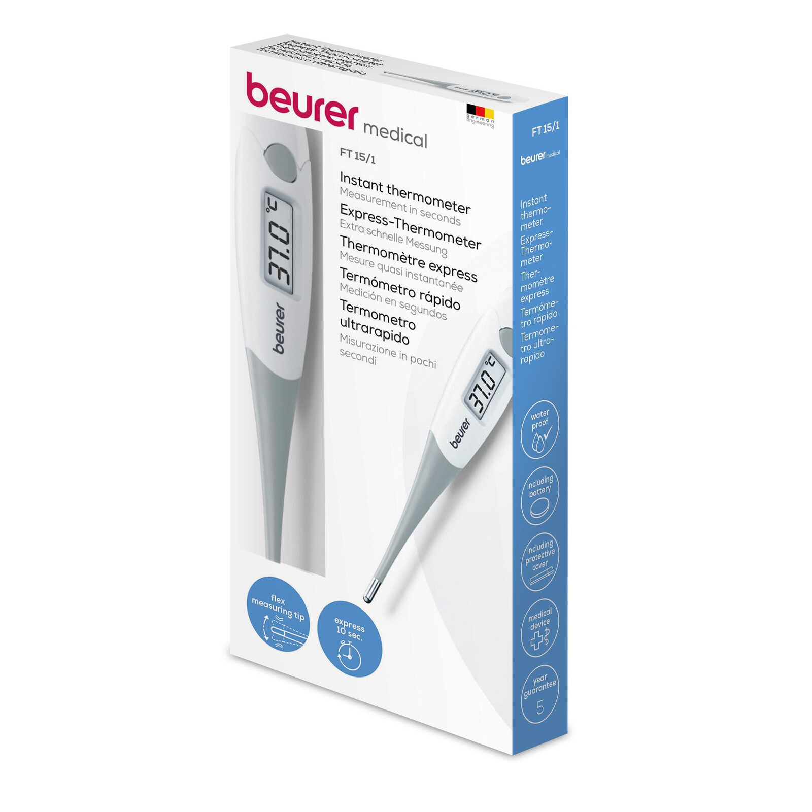 Beurer Fieberthermometer FT 15/I