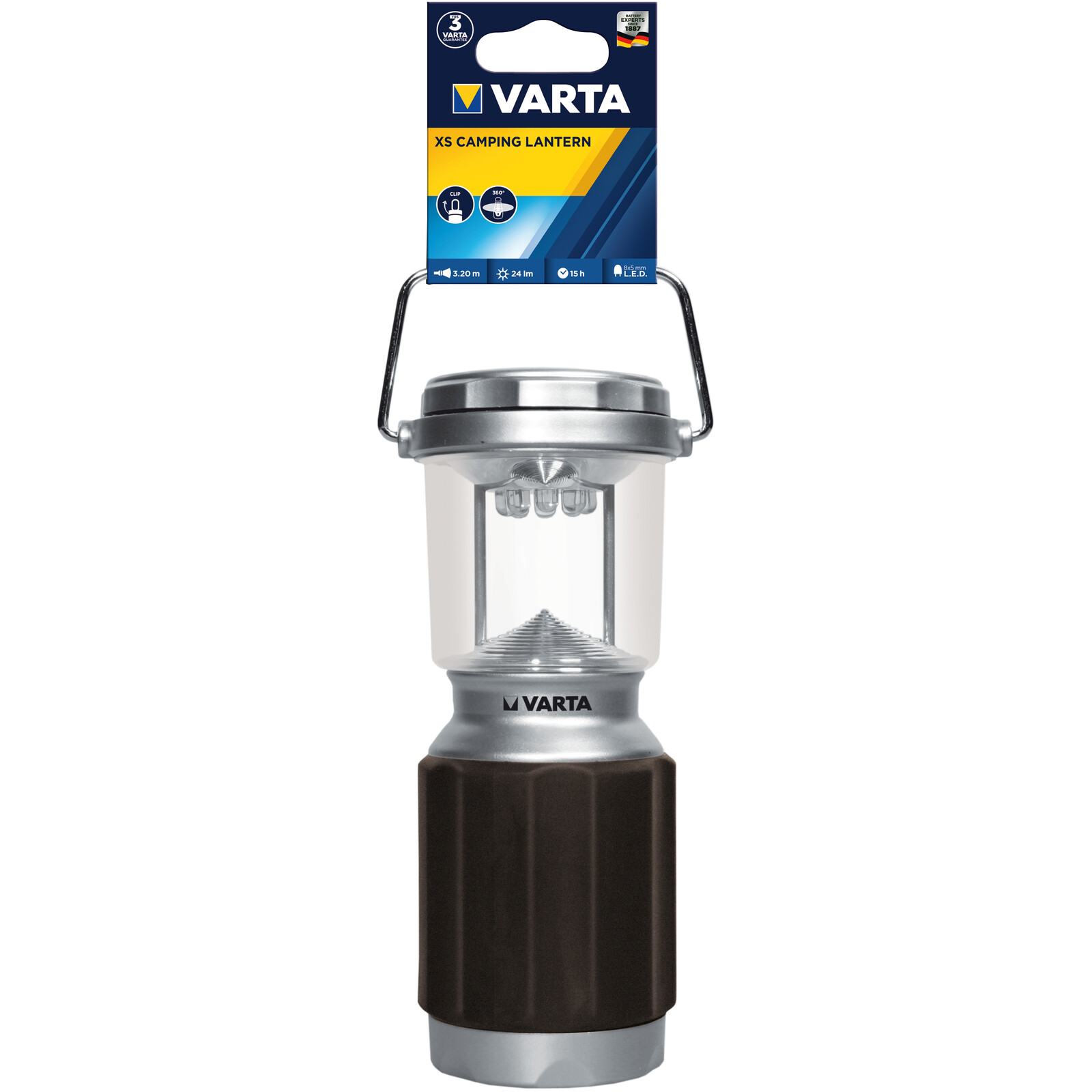 Camping Laterne+Varta 4er