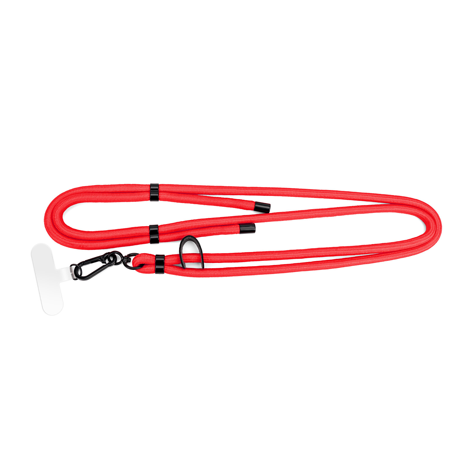 felixx Smartphone-Lanyard Nylon red LANG bis 90cm

