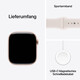 Apple Watch S11 LTE 46mm Rose Gold Alu Case + Light Blush Sport S/M