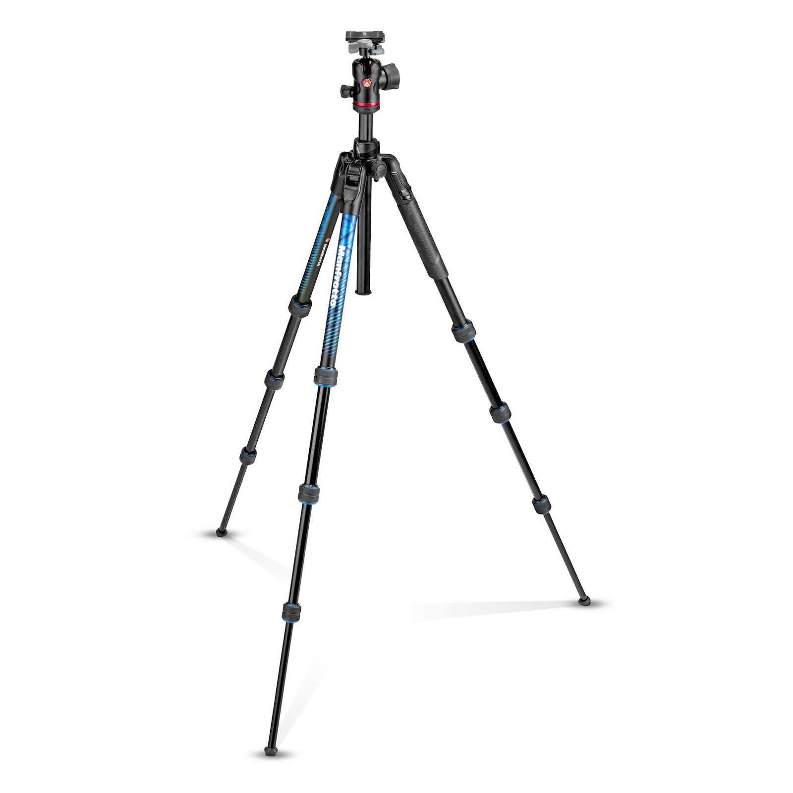 Manfrotto Befree Advanced Alu Reisestativ Kit Twist blau
