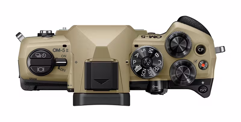 OM System OM-5 II Geh&auml;use sandbeige