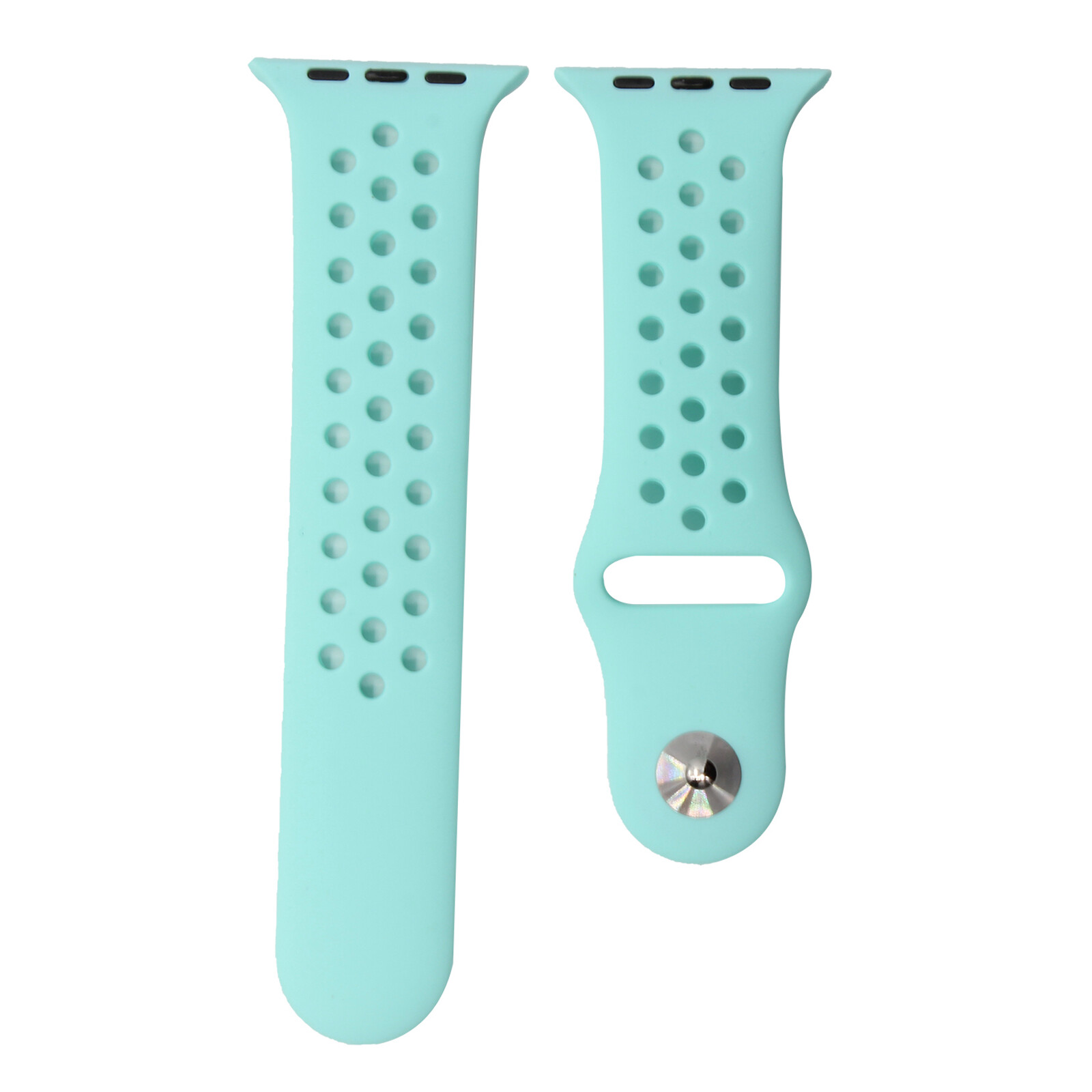 Mika Uhrenarmband Apple 42/44mm Silikon t&uuml;rkis