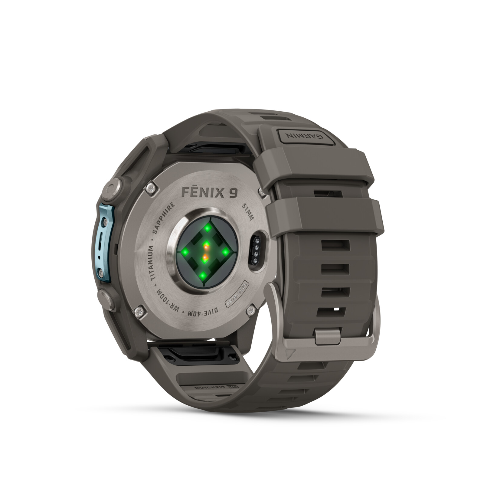 Garmin Fenix 9 51mm Kieselgrau/Titan