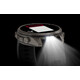 Garmin Fenix 9 Pro inReach 47mm Titan Silikonarmband Graphit/Schwarz