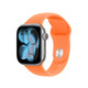 Apple Watch 42mm Sportband clementine S/M