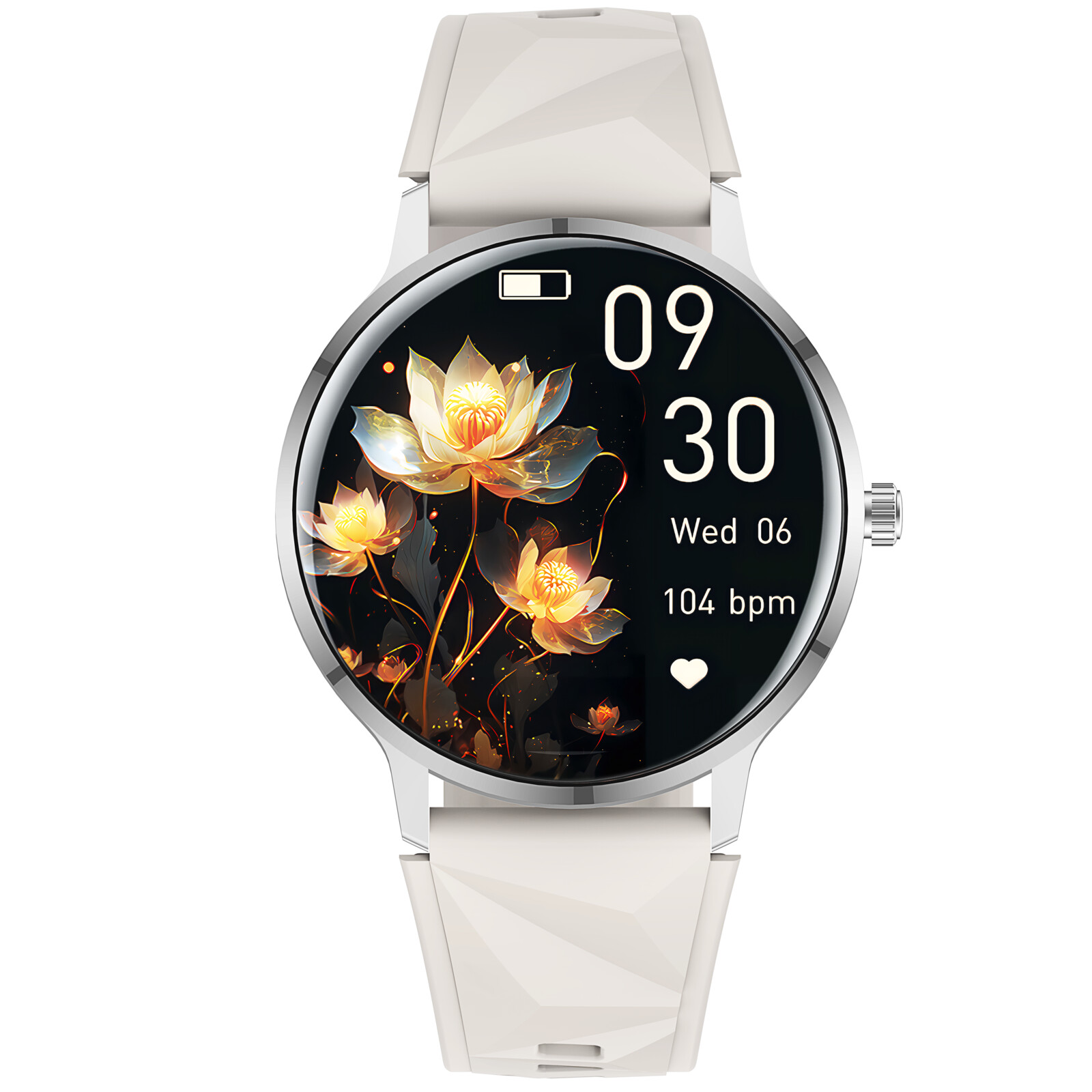 Felixx Smartwatch F616, Amoled 1.65, SUN, silver