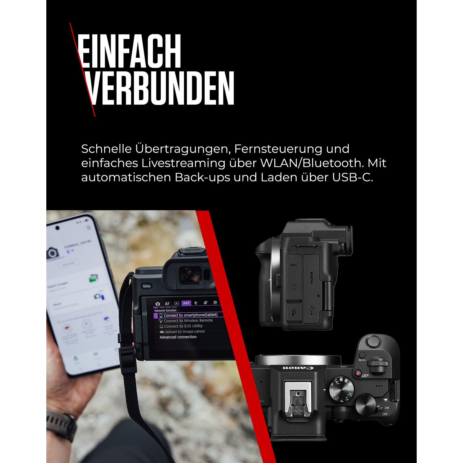 Canon EOS R8 Mark II Geh&auml;use Battery Kit