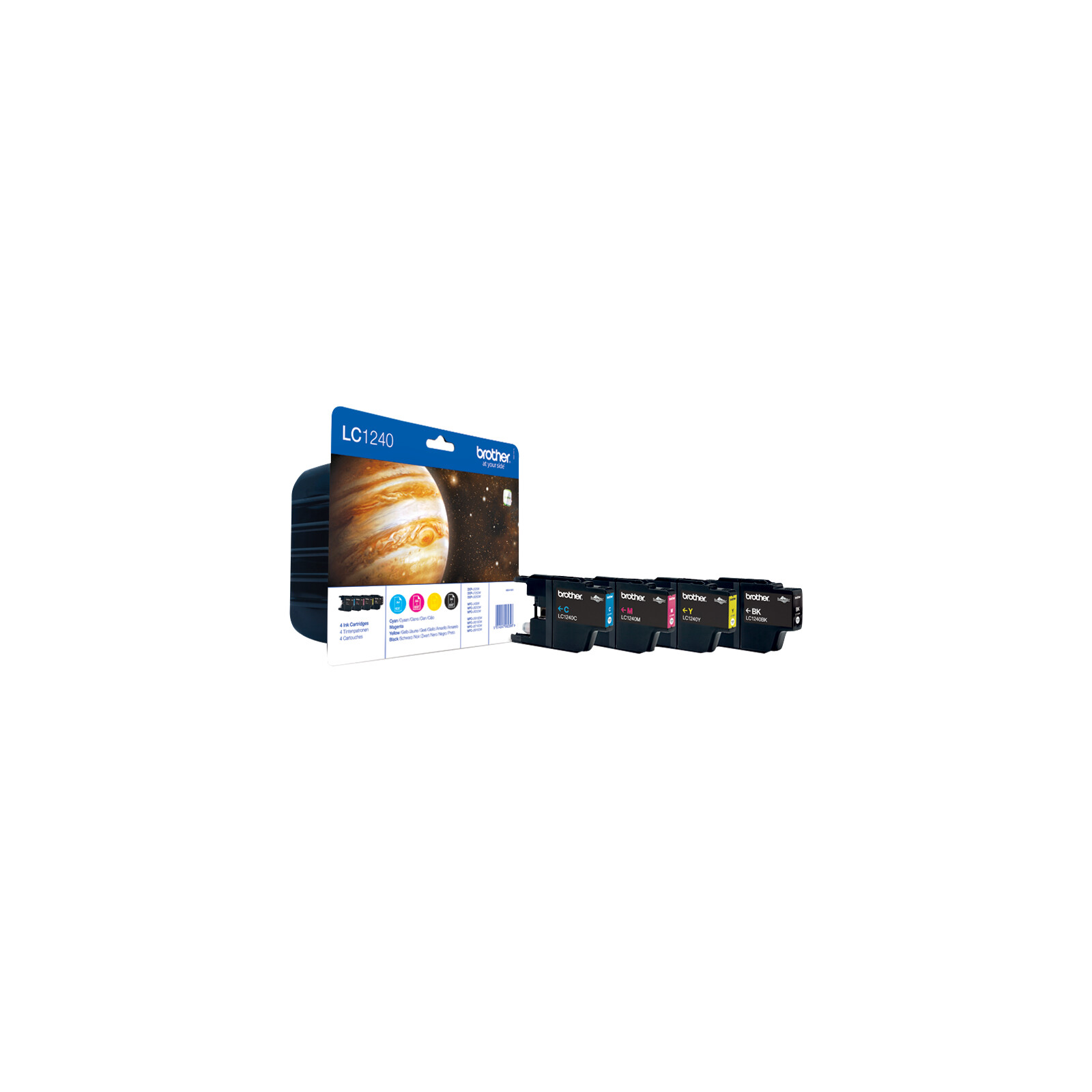 Brother LC1240VALBPDR Value Pack