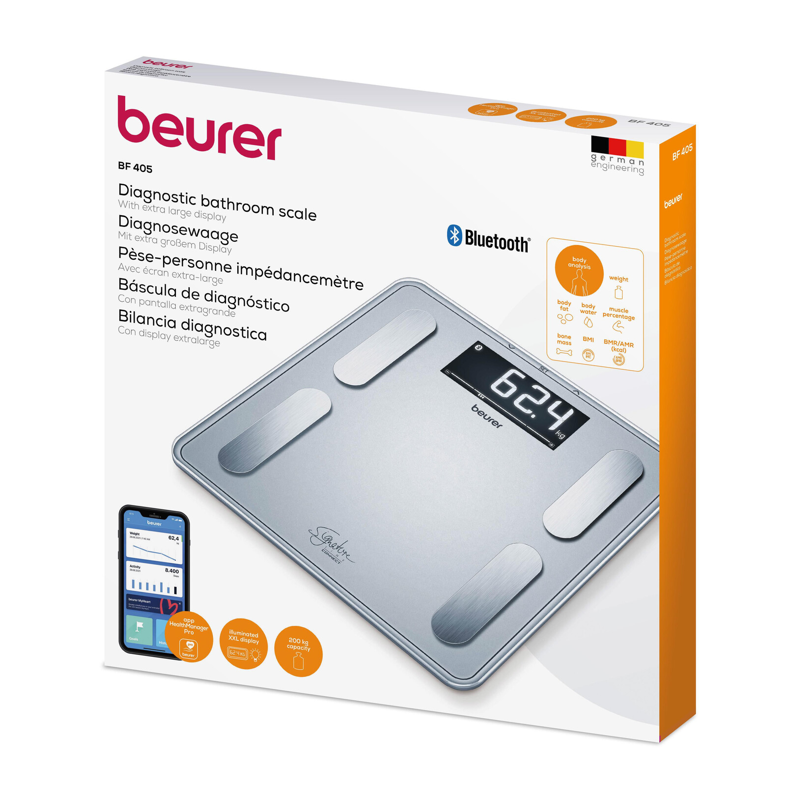 Beurer Diagnosewaage Signature Line Bluetooth BF 405
