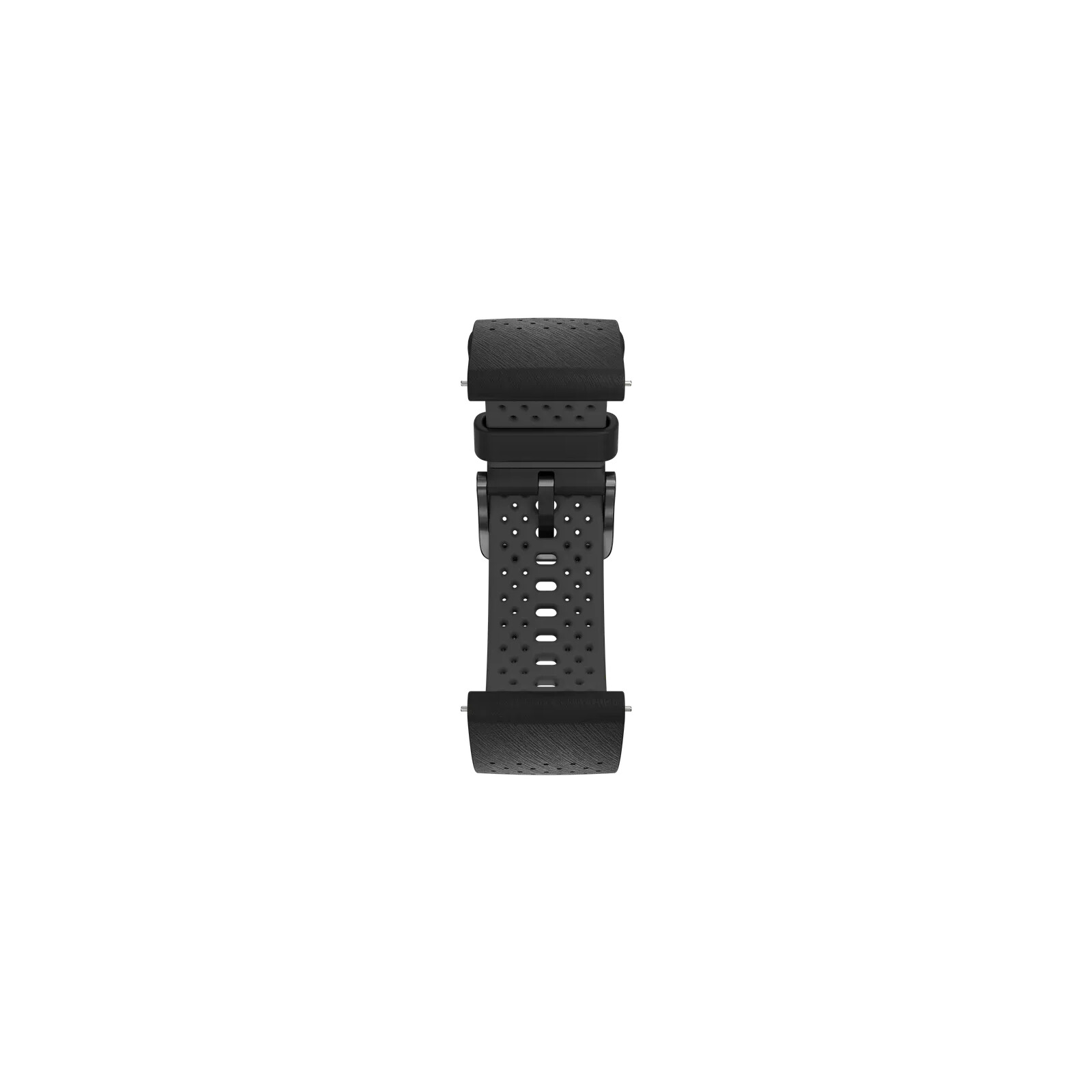 
Polar Armband 22mm Silikon S-L black/grey
