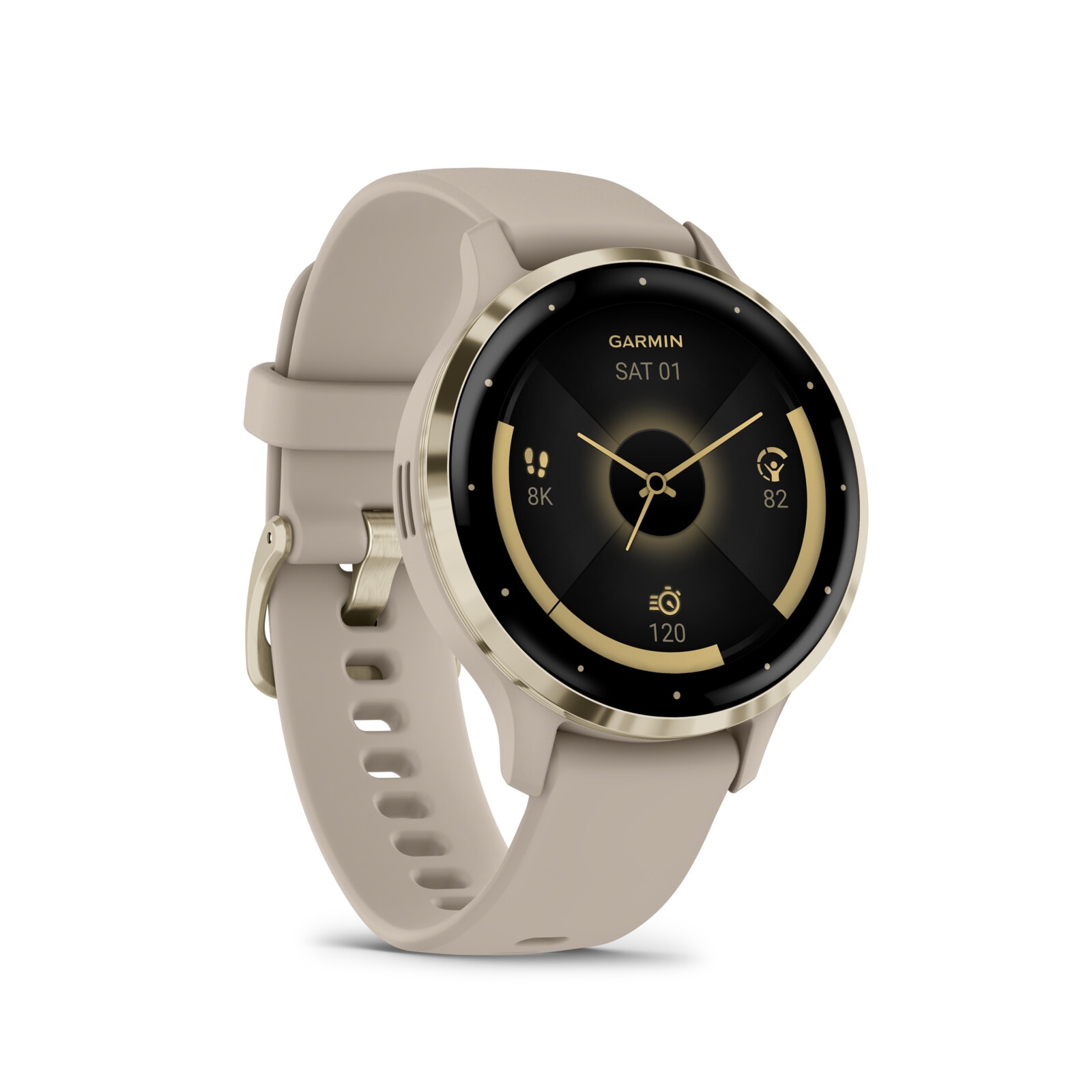 Garmin Venu 3S french grey/soft gold
