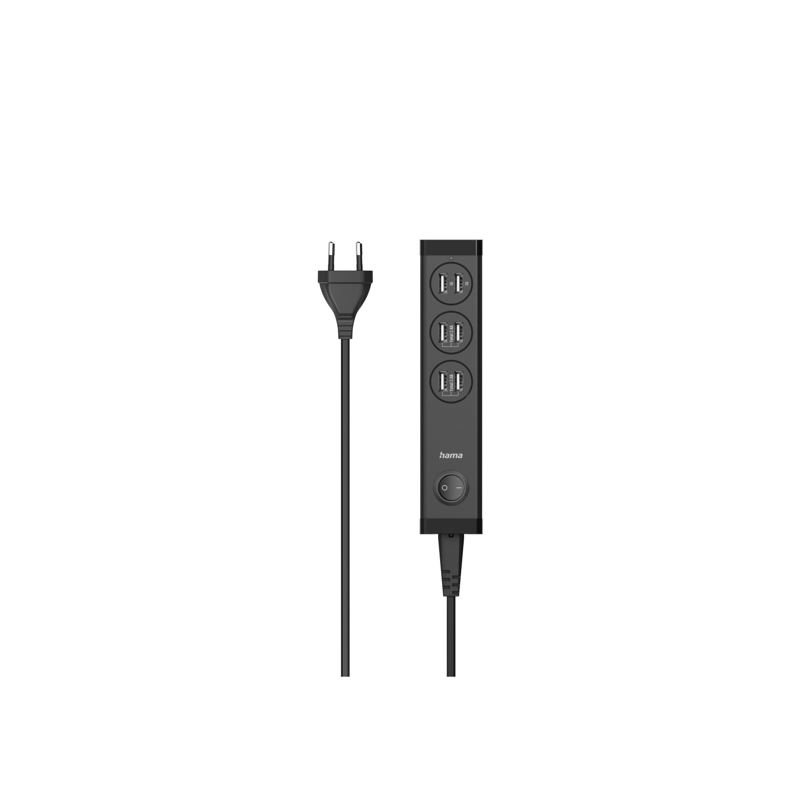 Hama USB-Mehrfach Ladeger&auml;t 6 Ports USB-A 34W