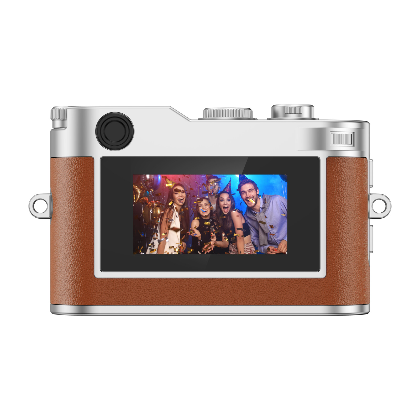 Rollei Mini Digitalkamera braun