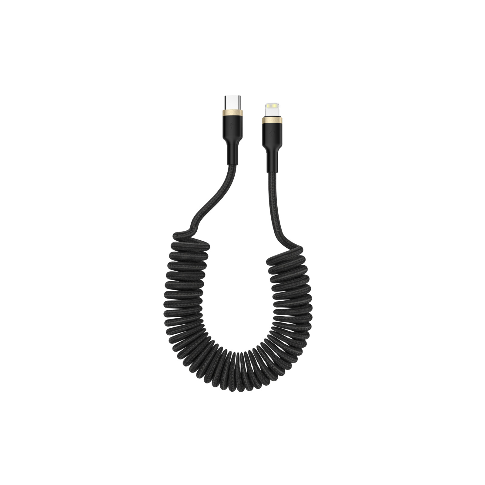 Felixx Premium Daten/Ladekabel Spiral PD USB-C auf Lightning