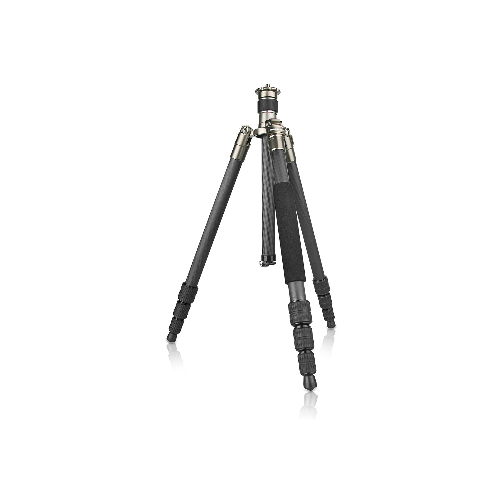 Mantona Titanium Carbon Stativ, 170cm