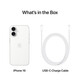 Apple iPhone 16 256GB wei&szlig;