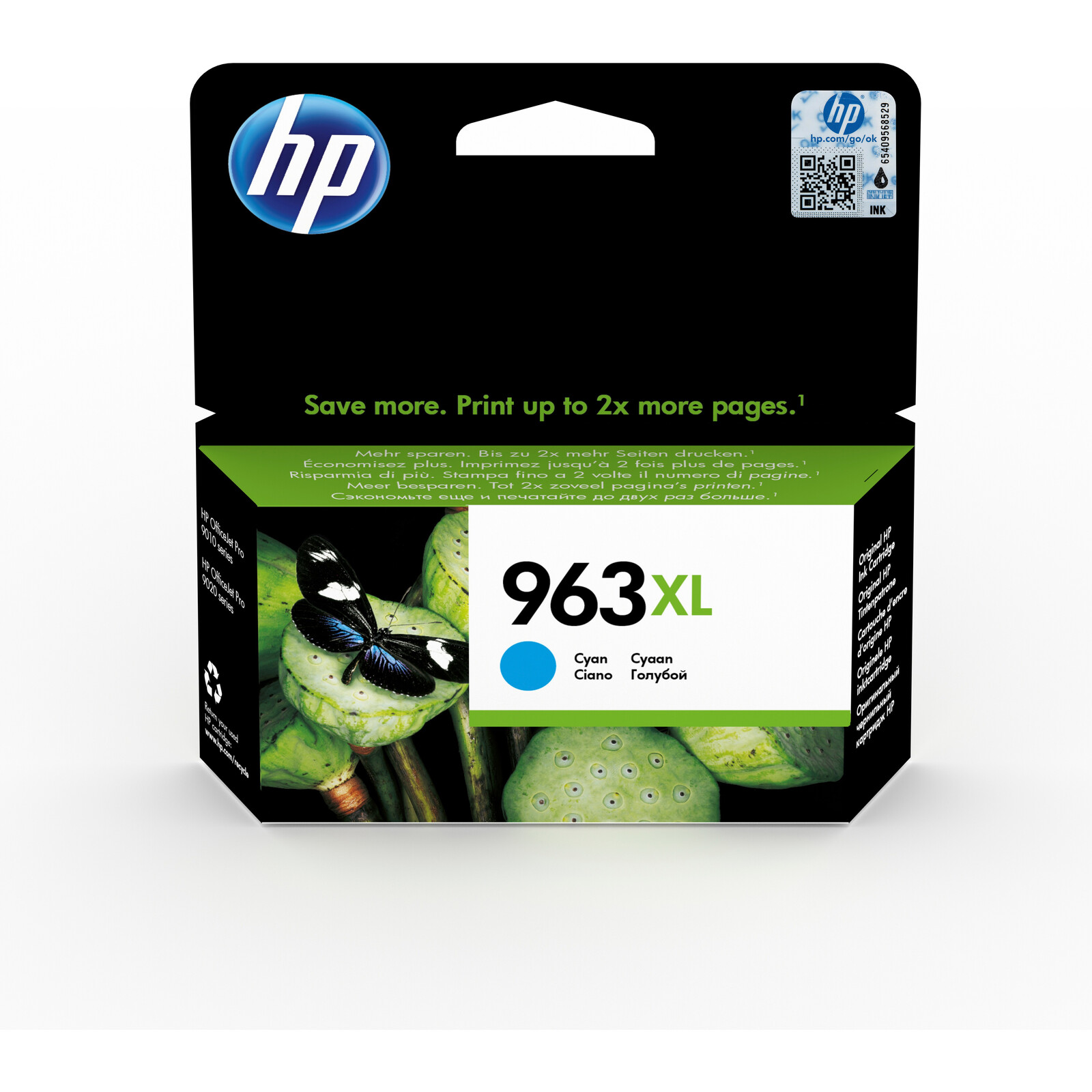 HP Ink Nr.963XL cyan 1,6K