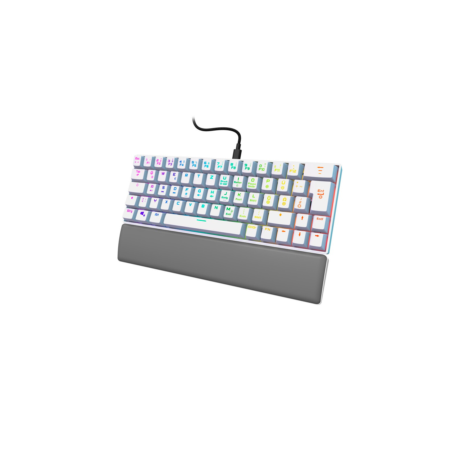 Urage Gaming Keyboard Exodus 760 wei&szlig;